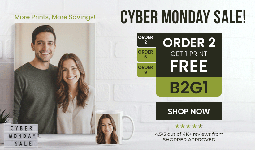 Cyber Monday sale! More Prints, More Savings!