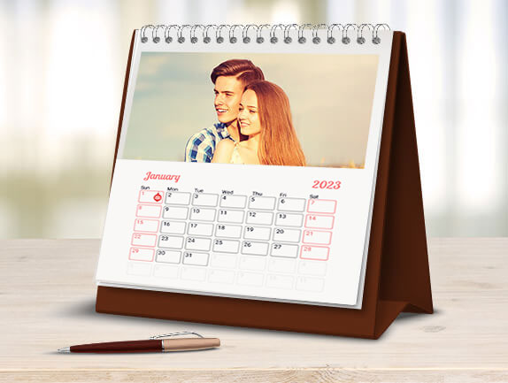 Personalised Desk Calendars