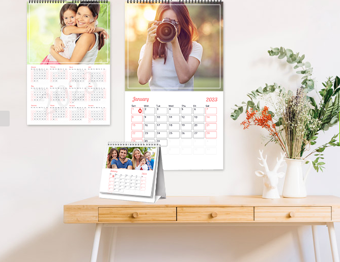 Personalised Photo Calendars