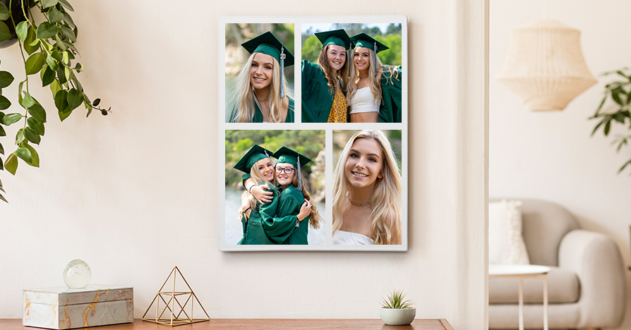 DIY photos on canvas prints