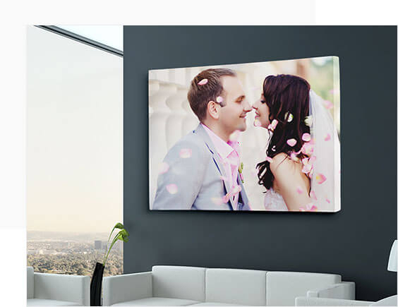 Create your own custom canvas photo prints