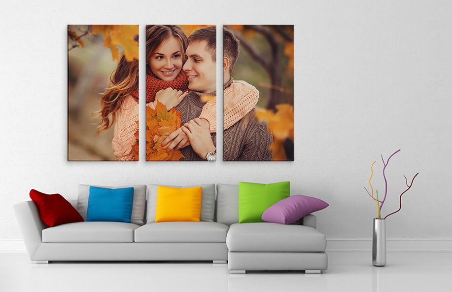 Custom Split Canvas prints