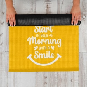 Photo Printed Yoga Mat