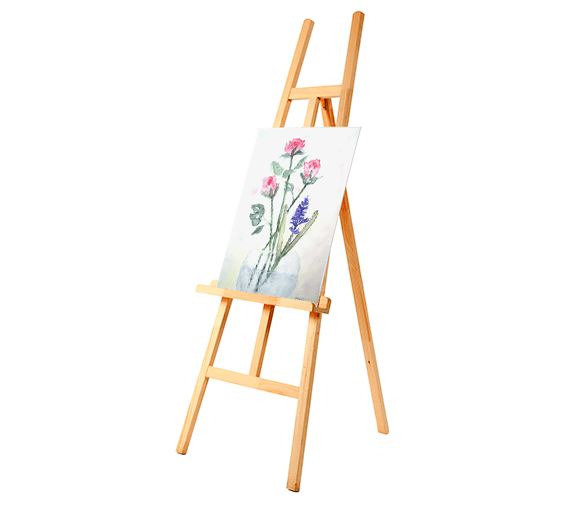 Wooden Easel Tripod