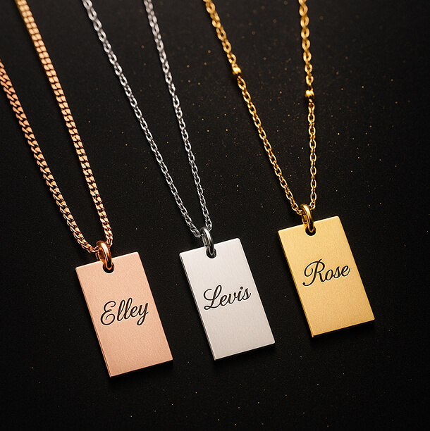 Engraved Necklace