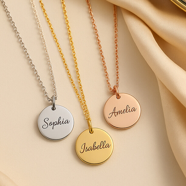 Engraved Necklace