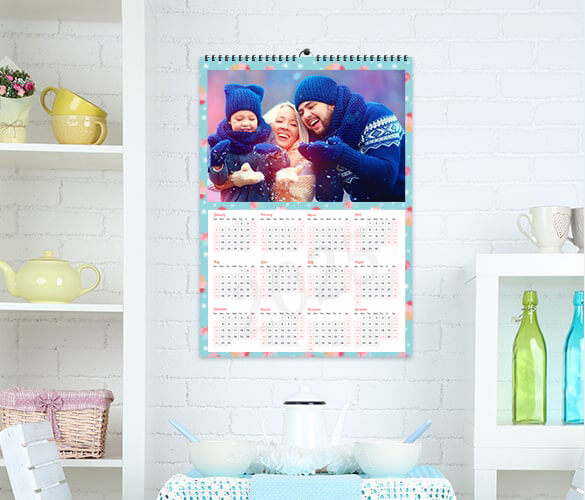 Custom Size Poster Calendar