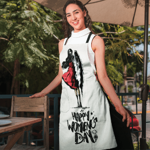 Custom Aprons for Initernational Womens Day Sale New Zealand