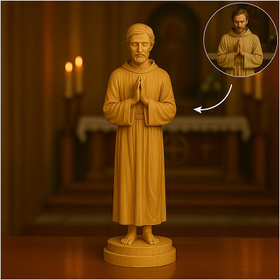 Wood Religious Statues
